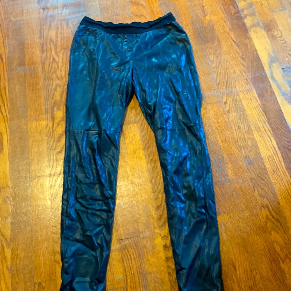 Vintage faux leather pants
